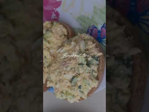 Simple Easy High Protein Breakfast | Easy Tuna Salad Hack