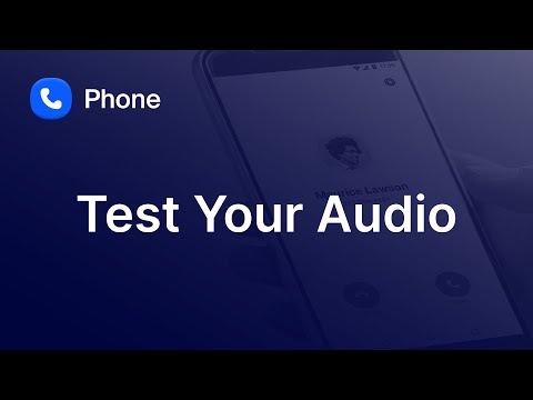 Test Your Audio Settings