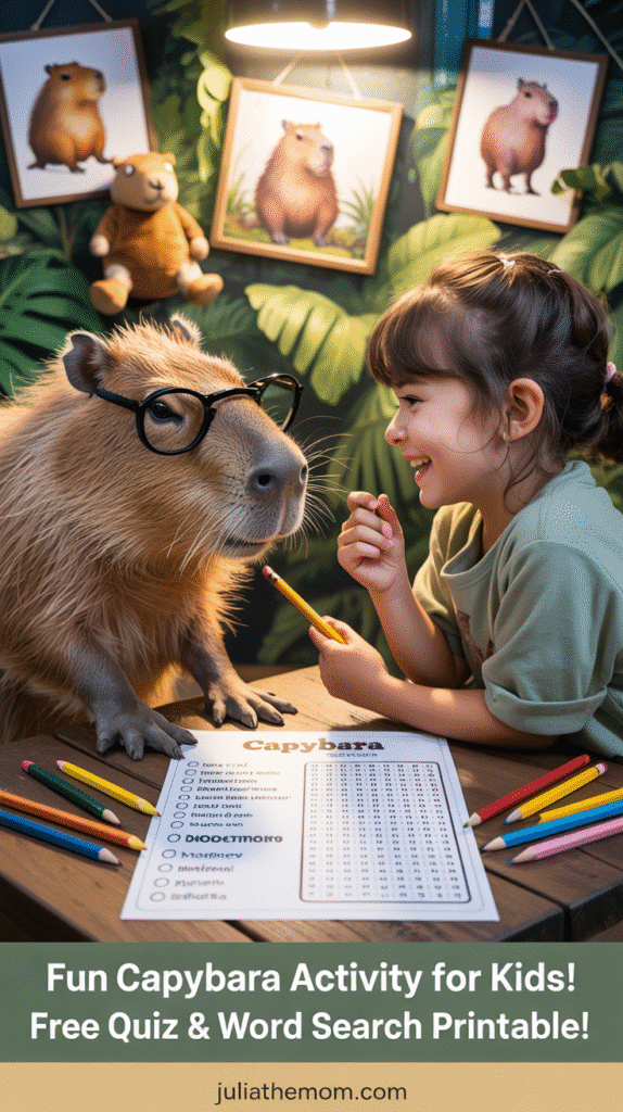 cool facts about capybaras
