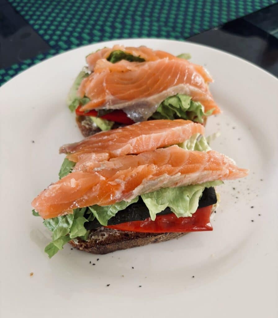 protein breakfast sandwich