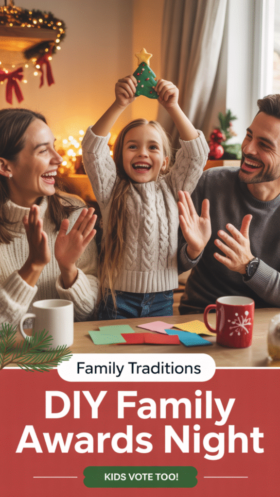 Family New Year’s Eve Activities_DIY Family Awards Night