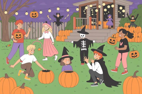 20 Fun Outdoor Halloween Party Games for Tweens