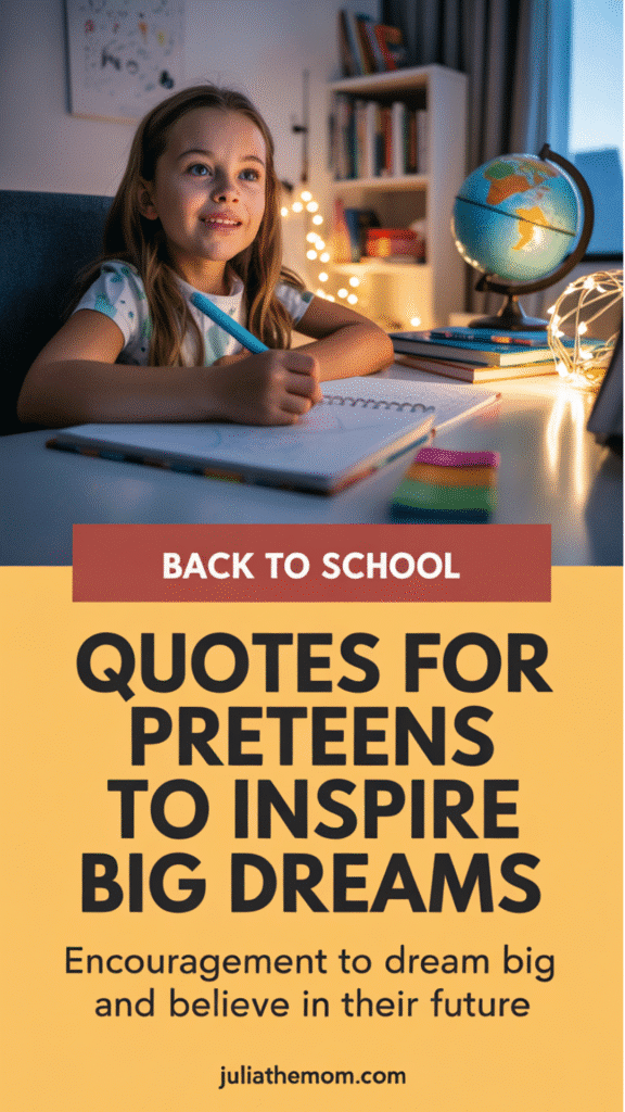 Quotes for Tweens to Inspire Big Dreams