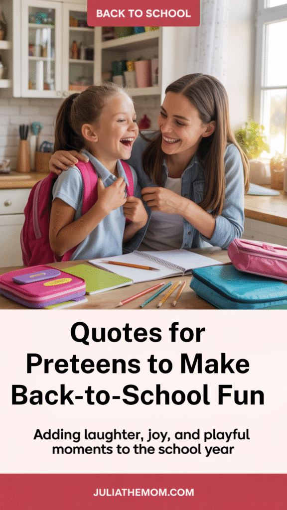 Quotes for Tweens to Make Back to School Fun