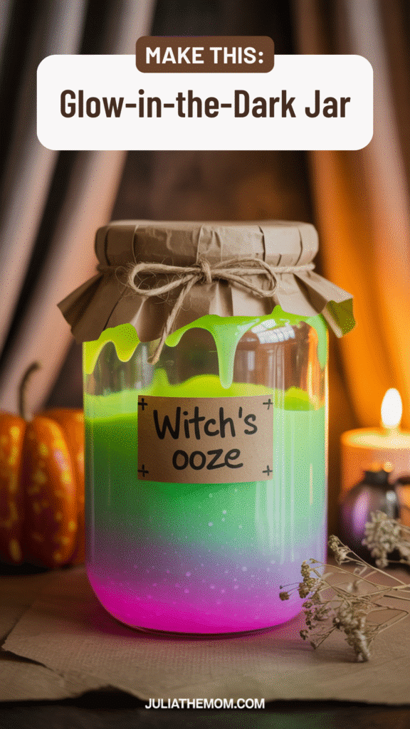 Simple Halloween Crafts_Glow-in-the-Dark Jar