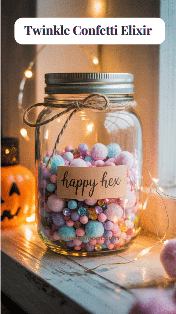 Simple Halloween Crafts_Twinkle Confetti Elixir